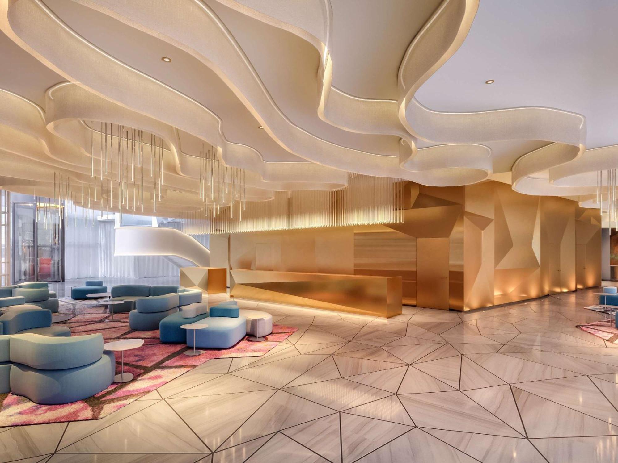 Moevenpick Hotel & Apartments Ghala Muscat Luaran gambar The lobby of the hotel