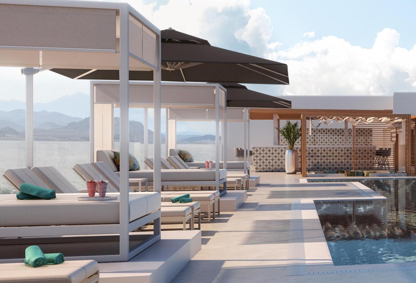 Moevenpick Hotel & Apartments Ghala Muscat Luaran gambar The rooftop pool