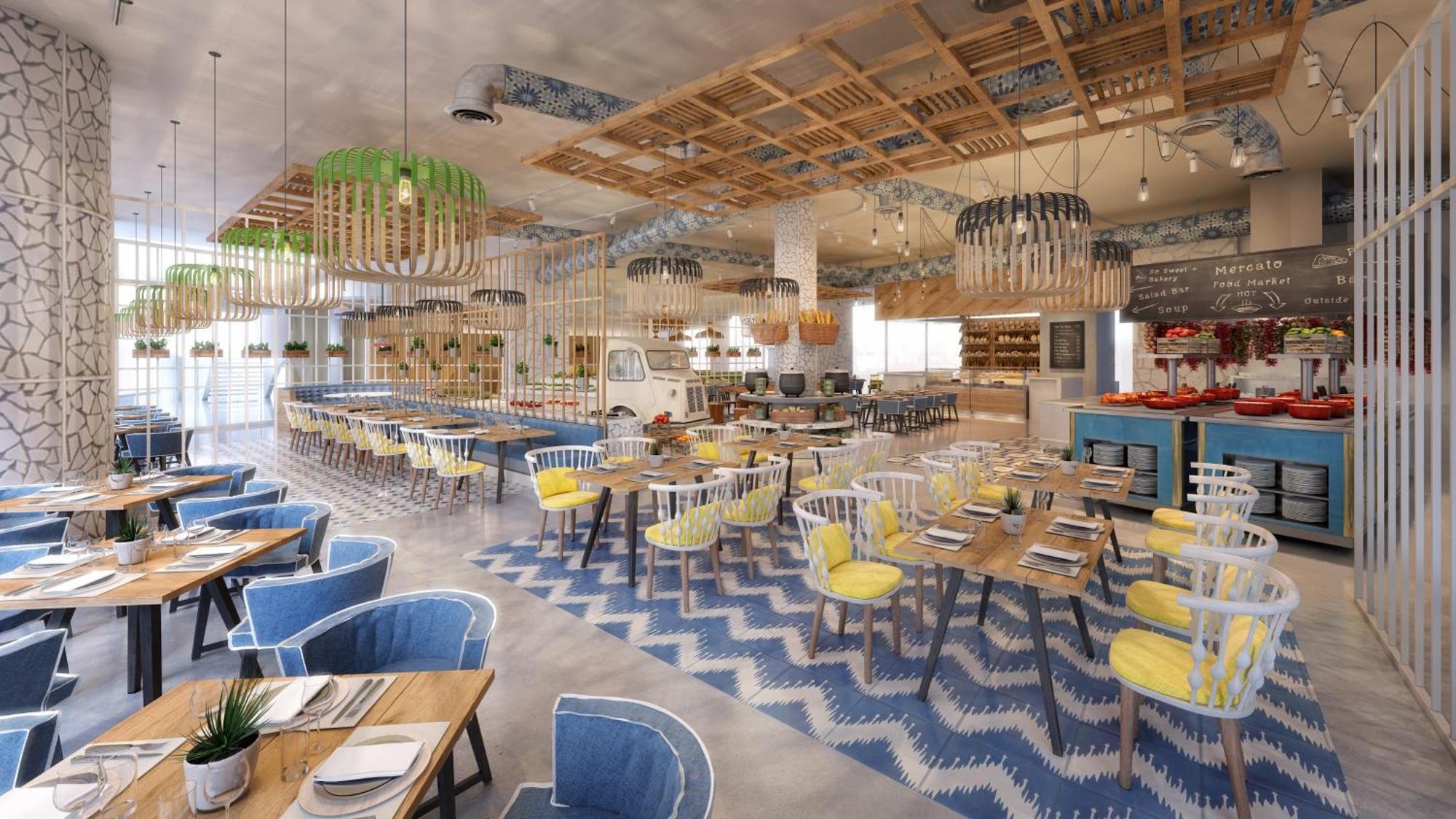 Moevenpick Hotel & Apartments Ghala Muscat Luaran gambar The interior of the restaurant